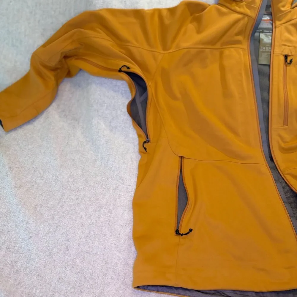 Sitka Jetstream Ochre Hunting Jacket XL Gortex Windstopper GORPcore Free Ship
